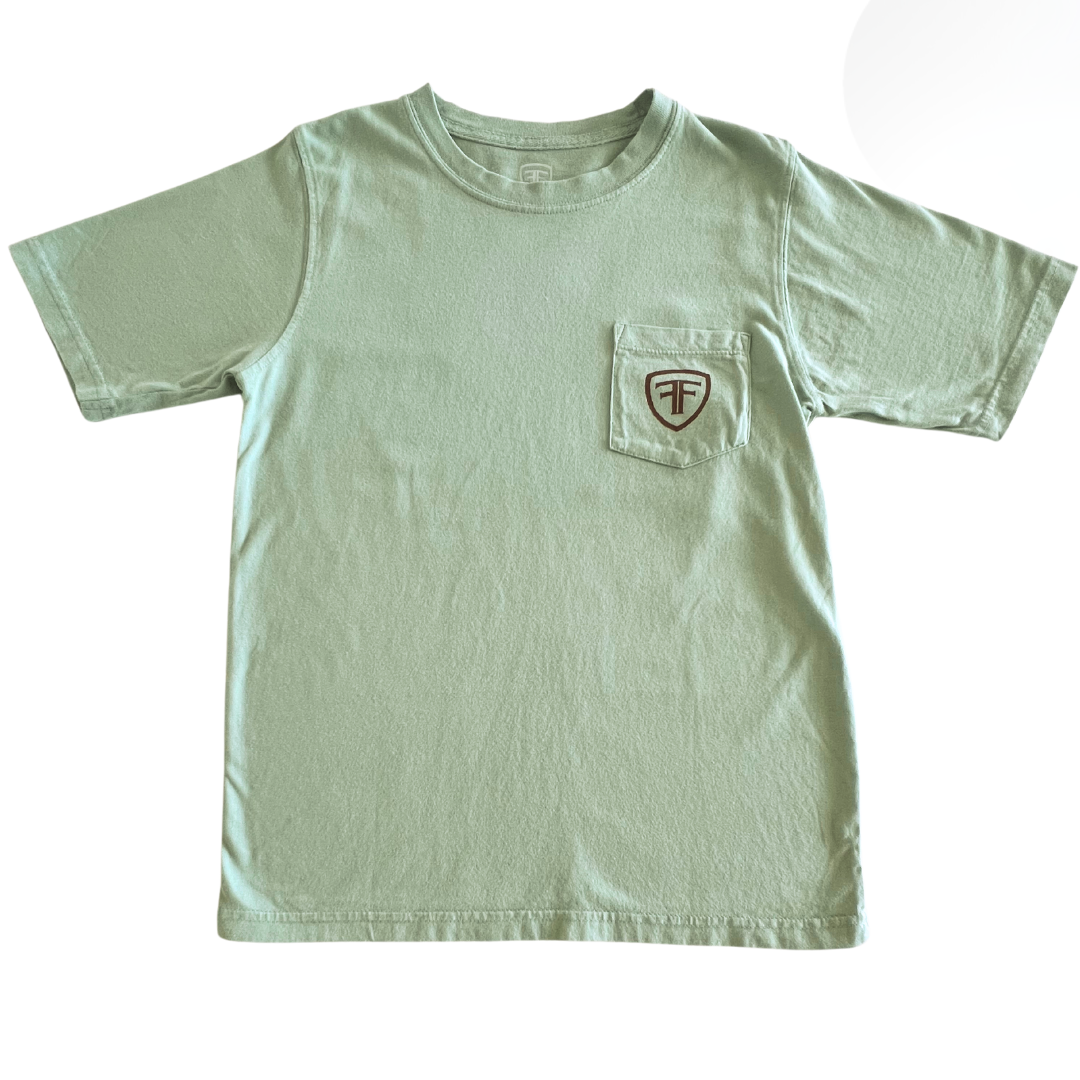 Short-Sleeve F&F Olive Mallard T-Shirt