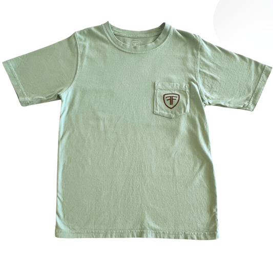 Short-Sleeve F&F Olive Mallard T-Shirt