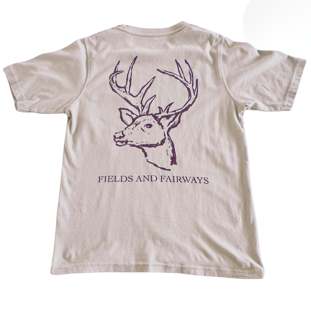 Short-Sleeve F&F Stone Deer Tee