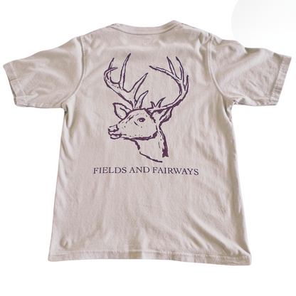 Short-Sleeve F&F Stone Deer Tee